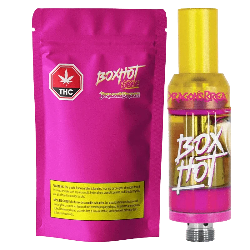 BOXHOT Dragon's Breath 1.2g Prefilled Vape Cartridge